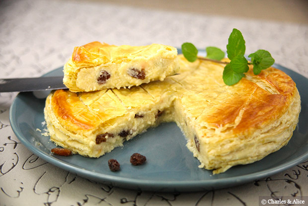 Tourte aux pruneaux de Charles & Alice