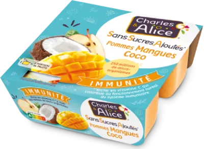 Pomme Mangues Coco de Charles & Alice