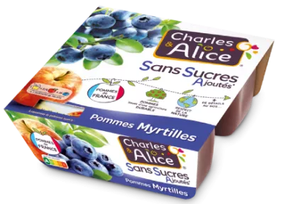 Pommes Myrtilles de Charles & Alice