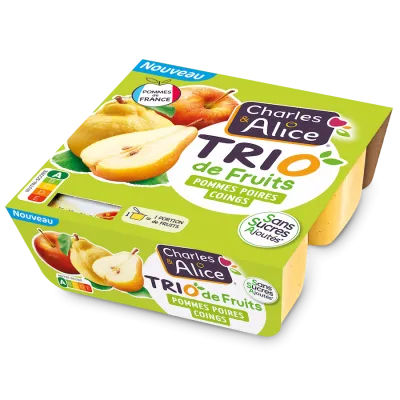 Charles et Alice - Trio - Pommes Coings