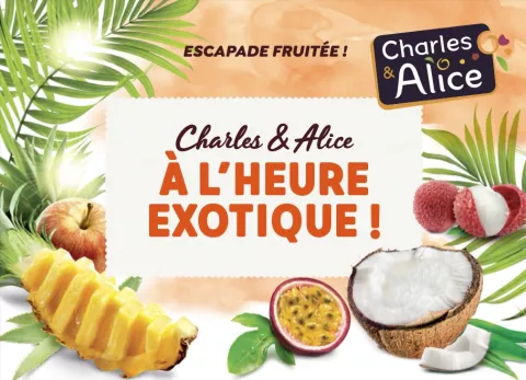 Charles et alice nouveauté gamme exotique