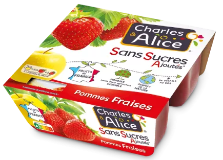 Pommes Fraises de Charles & Alice