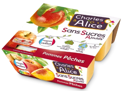 Pommes Pêches de Charles & Alice