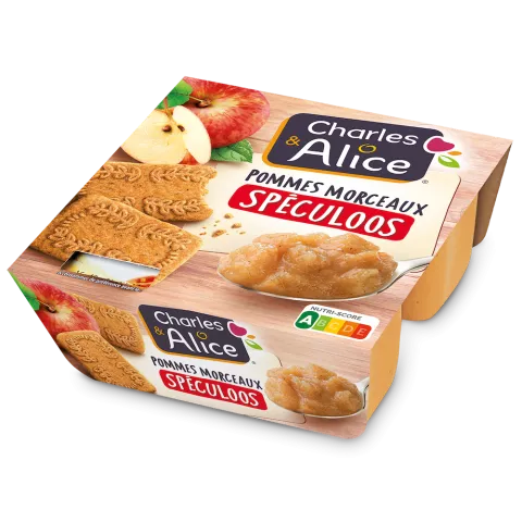 Charles&Alice Pommes Speculoos pack 3D