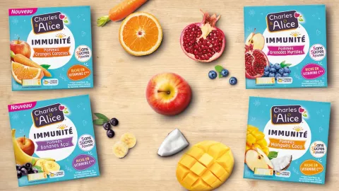 Visuel immunité desserts fruits Charles&Alice