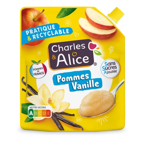 Poches familiales - charles et alice - Pommes Vanille