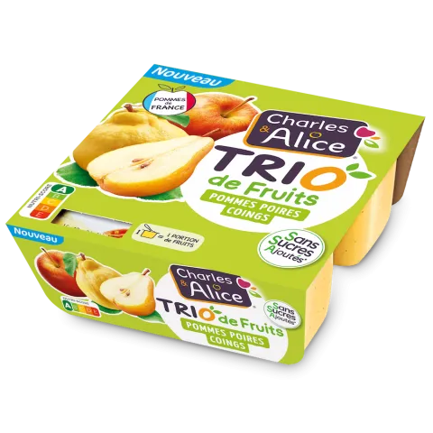 Charles et Alice - Trio - Pommes Coings